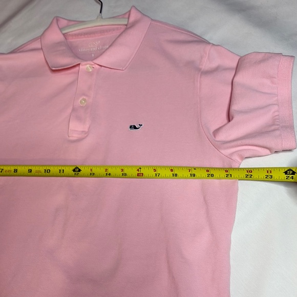 Vineyard Vines Pink Polo Shirt Classic Preppy Style S - Picture 7 of 9